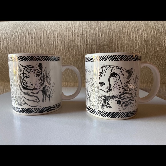 Vintage 1992 Set of 2 San Diego Zoo Wild Animal Pa - Picture 2 of 12